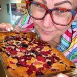 Mixed Berry Cobbler cooked