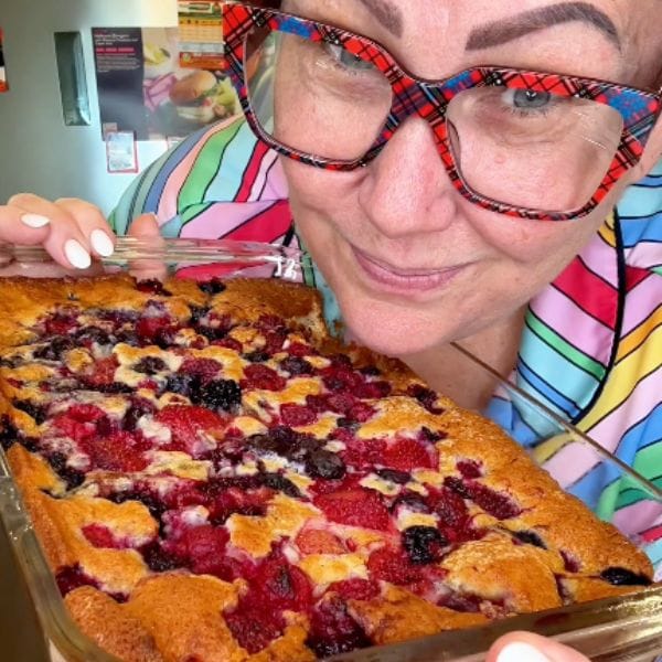 Mixed Berry Cobbler Mixed Berry Cobbler cooked