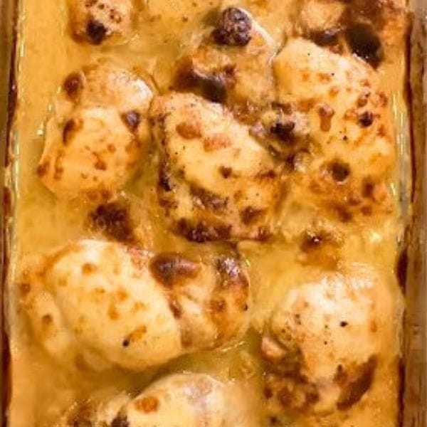 Satay Chicken Bake Satay Chicken cooked