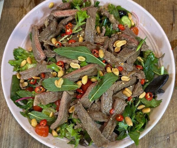 15 Min Thai Beef Salad