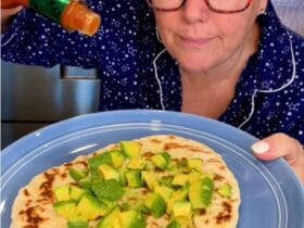 2 ingredient flat bread cooked