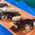 4 Ingredient Pizza stuffed Chicken breast 2 served