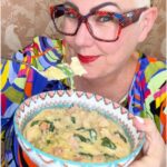 Chicken and Bacon Risoni served