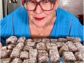 Lamingtons plated