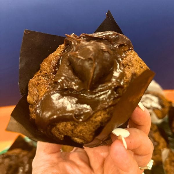 Olympic Chocolate muffins holding Olympic Chocolate muffins recipe