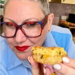 passionfruit slice served