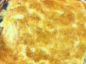 Chicken Pot Pie cooked