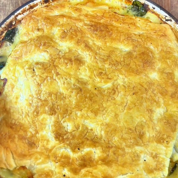 Quick Easy Winter Dinners Day 3 Chicken Pot Pie Chicken Pot Pie cooked