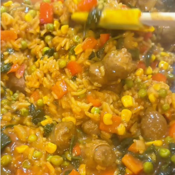 Quick Easy Winter Dinners Day 5 Curried Sausages Curried Sausages cooked