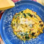 Sun Dried Tomato Orzo served