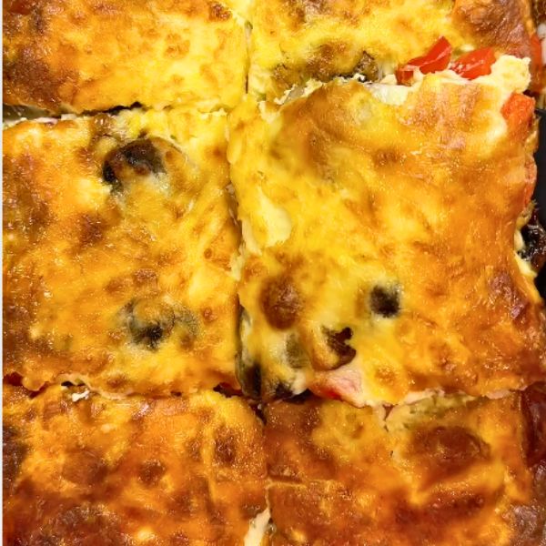 Baked Frittata Baked Frittata cooked