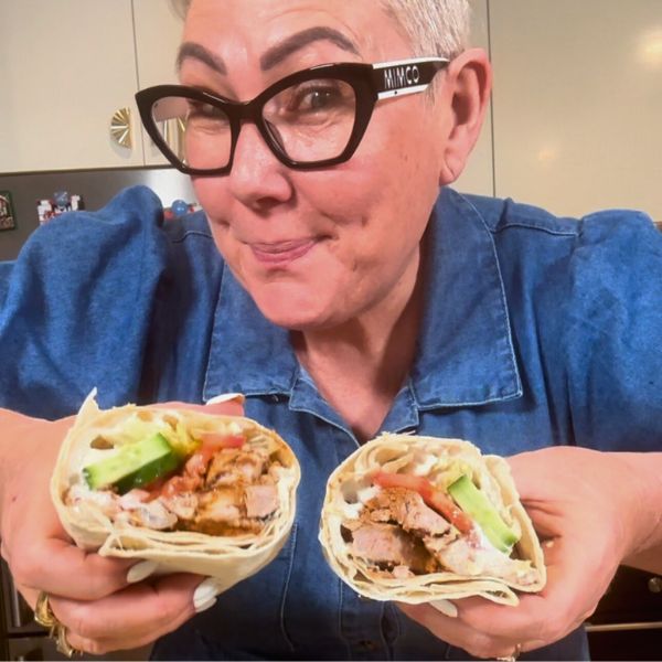 Chicken Shawarma served Chicken Shawarma sliced
