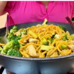 Chicken and Broccoli Stir Fry cooked