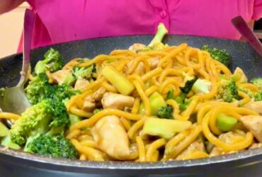 Chicken and Broccoli Stir Fry cooked