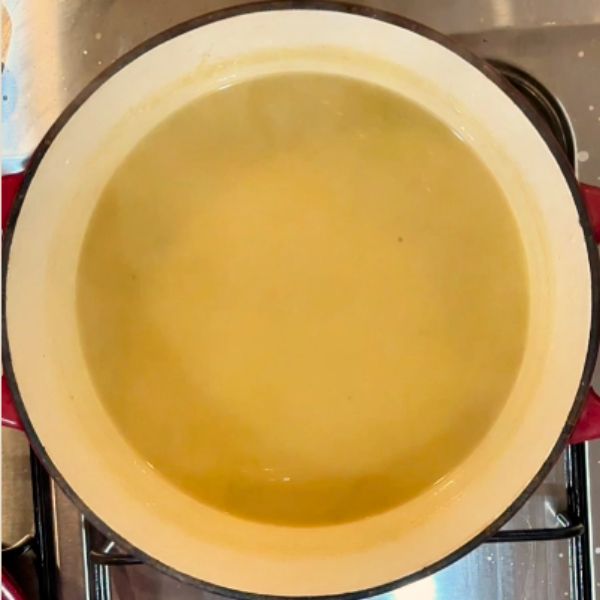 Christmas Gravy Christmas Gravy in pot