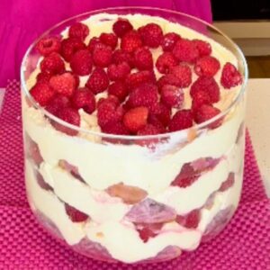 Christmas Tiramisu served