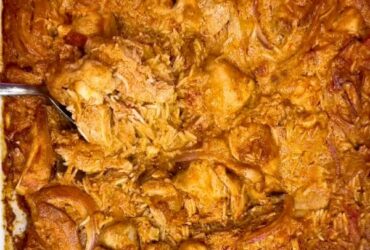 Curry Chicken Bake cooked
