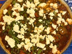 Lamb Tagine served