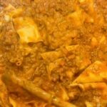 Lasagna Soup cooked