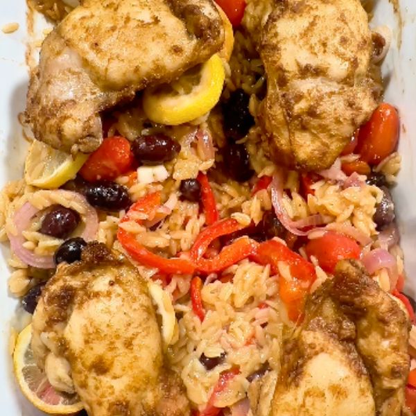 Mediterranean Chicken Tray Bake Mediterranean Chicken Tray Bake