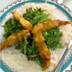 Prawn Vietnamese Salad served on plate