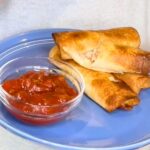 Taquitos served on plate