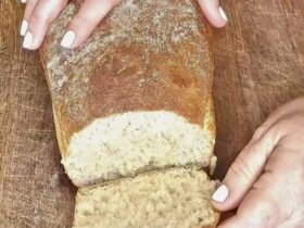 Homemade Bread sliced