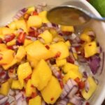 Mango recipes - mango salsa in a bowl