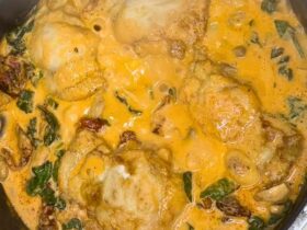 One pan marry me chicken in pan