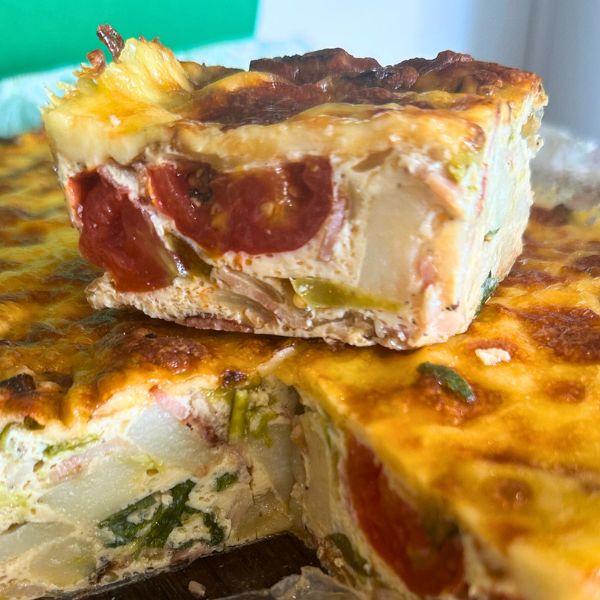 breakfast bake breakfast bake sliced