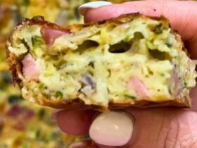 Zucchini Slice cooked