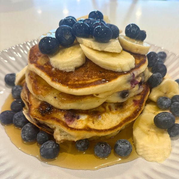 3 Ingredient Pancakes 3 Ingredient Pancakes served