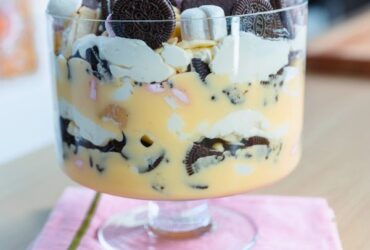 Banoffee Dessert Salad in dish