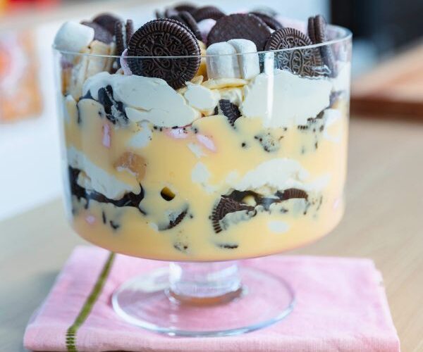 Banoffee Dessert Salad in dish