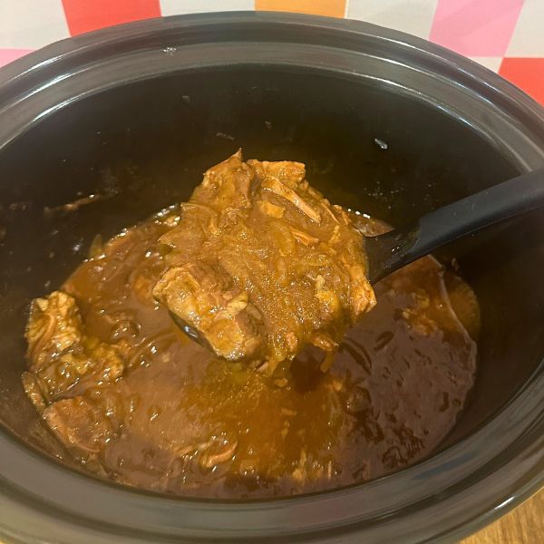 Braised steak and onions Braised steak and onions cooked in slow cooker