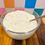 Cottage Cheese in bowl in bowl