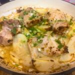 Lemon Chicken Tray Bake in dish