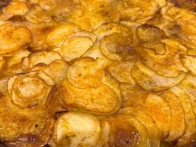 Lamb and Potato Pie cooked