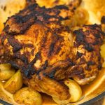 Peri Peri Chicken cooked in dish